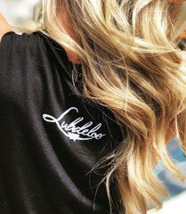 Muscle Top Black - Beautifully Damaged